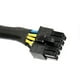thumbnail image 5 of 24 Pin to 10 Pin Adapter Cable ATX PSU Main Power Supply Cable Braided Sleeved Cable for Lenovo Moth, 5 of 5
