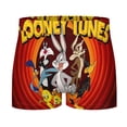 thumbnail image 4 of Looney Tunes Cartoons Mens Boxer Briefs Active Stretch Breathable Underwear, Comfortable Gym Boxer Briefs, 4 of 7