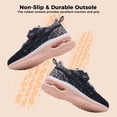 thumbnail image 5 of NRNHI Boys Girls Shoes Kids Sneakers Running Tennis Athletic Shoes Breathable Sport Walking Shoes (BlackOrange Size 1 Child), 5 of 7