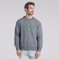 thumbnail image 4 of Men's Fanatics  Heather Gray New York Jets Loop Terry Pullover Sweatshirt, 4 of 7