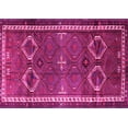 thumbnail image 1 of Ahgly Company Indoor Rectangle Persian Pink Traditional Area Rugs, 6' x 9', 1 of 4
