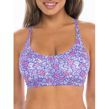 

No Boundaries Junior s Wire-Free Bonded Racerback Bra