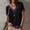 *Purple, variant on ClodeEU Women's V-Neck Color Block Short Sleeve T-Shirt,Casual Loose Fit Top Army Green,Women's Plus L