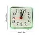 thumbnail image 3 of Minimalists Transparent Alarm Clock For Students Dormitory Clock For Bedroom Students Battery Table Clock Wake Up On Time, 3 of 6