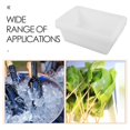 thumbnail image 3 of LEEYNEER 3pcs Commercial Bus Tub Plastic Rectangular Tub Washing Tub for Home Multipurpose Plastic Bin Rectangular Utility Commercial Tote Tub for Home Restaurants, 3 of 8