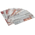 thumbnail image 3 of Floor Sticker,12Pcs PVC Tile Sticker Marble Tile Sticker Self Adhesive Sticker Meticulously Designed, 3 of 8