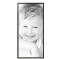 thumbnail image 2 of ArtToFrames 18" x 39" Black Square with Gold Beads Picture Frame, 18x39 inch Black Wood Poster Frame (WOM-5021),  Pack, 2 of 7