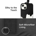 thumbnail image 5 of JETech Silicone Case for iPhone 14 Plus 6.7-Inch, Silky-Soft Touch Full-Body Protective Phone Case, Shockproof Cover with Microfiber Lining (Black), 5 of 7