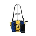 thumbnail image 5 of Barbados National Flag Rivet Fashion One-Shoulder Women's Handbag Tote Bag, 5 of 6