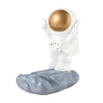 thumbnail image 2 of Soporte para teléfono de escritorio con adornos antideslizantes creativos para decoración del hogar. astronauta de pie, 2 of 8
