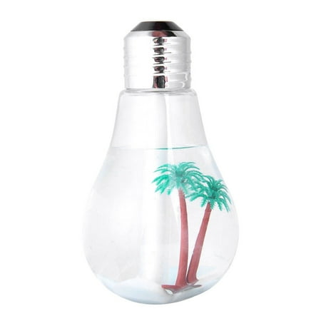 

USB Home Office Mute LED Equipment Colorful Bulb Night Light Humidifier Lamp Humidifier