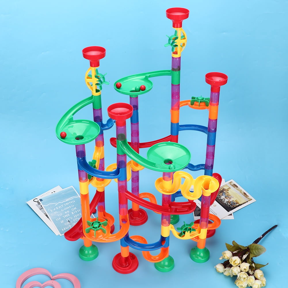 Building Blocks, Building Blocks Development Toys Ball Track Construction Easy To Assemble  For Parent Child Game