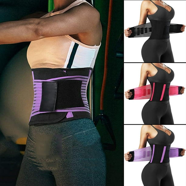 VALINK Waist Trainer Belt Elastic Slimming Body Shaper Fitness Belt Sport  Girdle Workout Shapewear for 