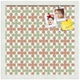 thumbnail image 2 of PinPix ArtToFrames 14x14 Custom Cork Bulletin Board    Poster Board Has a Fabric Style Canvas Finish, Framed in Satin White Frame (PinPix-558), 2 of 5
