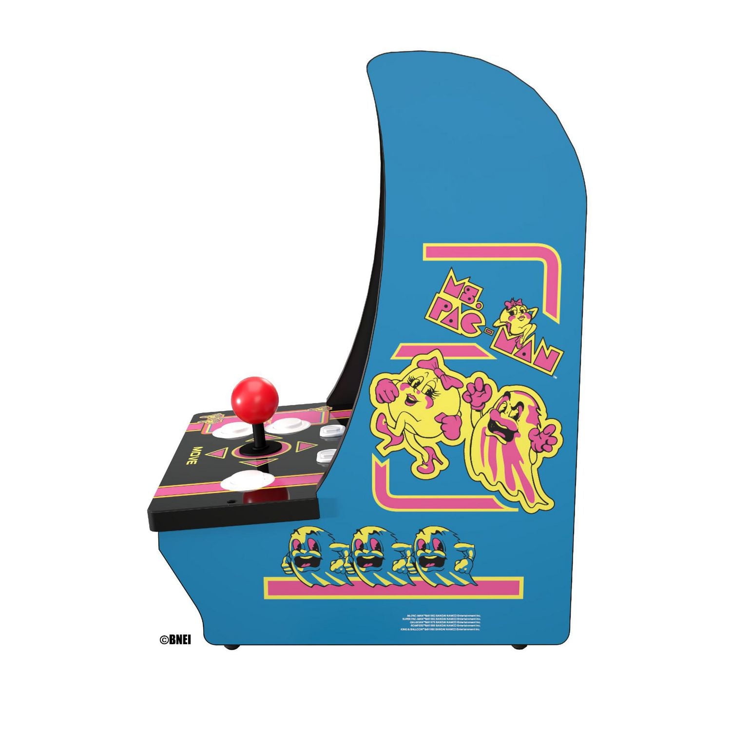 Arcade1Up Ms. PAC-MAN Countercade 5 jeux en 1 Contre-cade