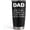 Black, variant on Dad Tumbler Gifts for Dad from Daughter Son - 20oz Stainless Steel Double-walled Insulated No Matter What Ugly Children Travel Mug Christmas, Birthday, Father''s Day Gift Set with Lid & Straw