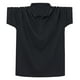 thumbnail image 1 of Camisas de Lino de los Hombres de Manga Corta Sobredimensionada, Botón Casual de Color Sólido para Caminatas, Deportes Y Uso Diario, 1 of 7