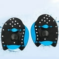 thumbnail image 4 of Swimming Hand Fins for Adults Kids Durable Professional Hand Paddles with Straps, 4 of 17