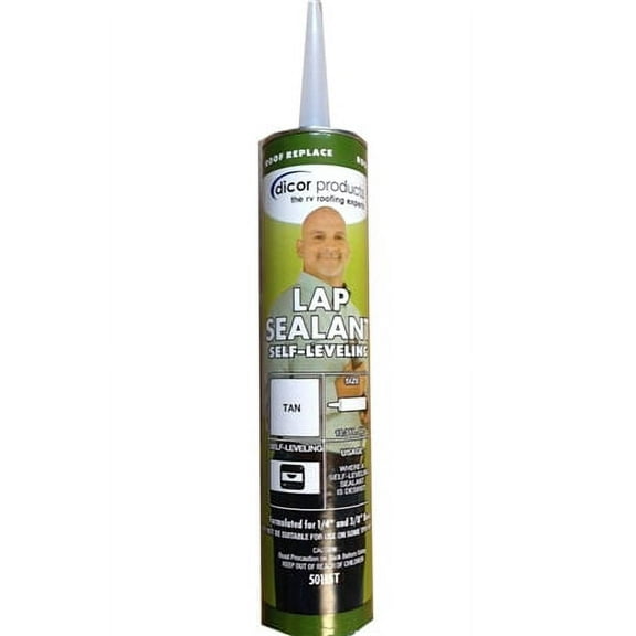 Dicor 501LST Self-Leveling Lap Sealant - Tan - 10.3 Oz