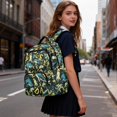 thumbnail image 6 of Kuiaobaty Shark Print Backpack for Kids 17 Inch School Backpack with Adjustable Strap Cool Boys Bookbag Daypack for School, 6 of 7