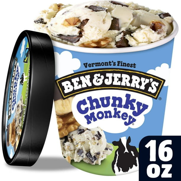 Ben & Jerry's Ice Cream Chunky Monkey® 16 oz