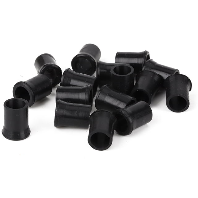 Boquillas para pipa de cigarrillo, 100 piezas, boquillas para pipa de cigarrillo en blanco y negro, boquillas desechables para pipa de cigarrillo, artesanía excepcional