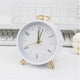 thumbnail image 5 of Reloj despertador analógico redondo blanco con pilas for dormitorio, sala de estar, sala de estudio, dormitorio escolar, relojes de escritorio for decoración de mesa, 5 of 7