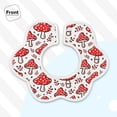 thumbnail image 3 of Hirioo Amanita Red Mushroom for Baby Cotton Petal Bib Drool Bibs for Baby Boy Unisex, 3 of 9