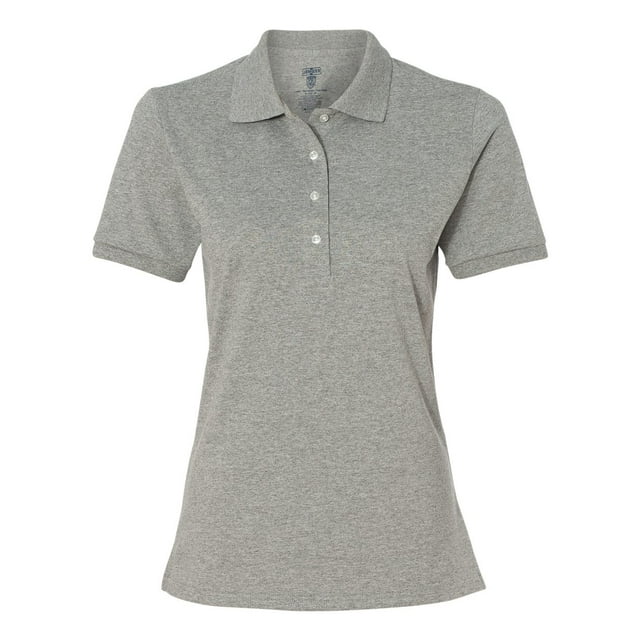 Jerzees Women Spotshield Polo Neck