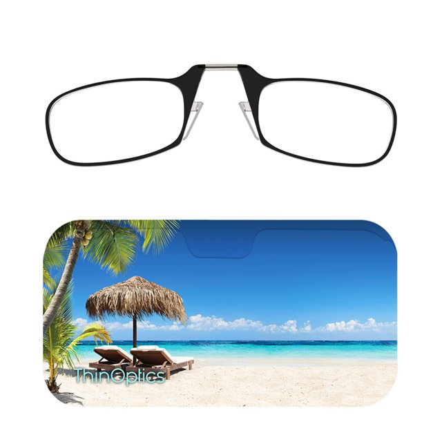 Lentes de lectura ThinOptics rectangulares de 44 mm +2.5