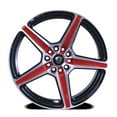 thumbnail image 2 of 18X8 10-112/114.3 G-LINE #5067 GLOSS BLACK/RED LINE 35/73.1, 2 of 2