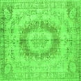 thumbnail image 1 of Ahgly Company Indoor Square Persian Green Traditional Area Rugs, 7' Square, 1 of 1