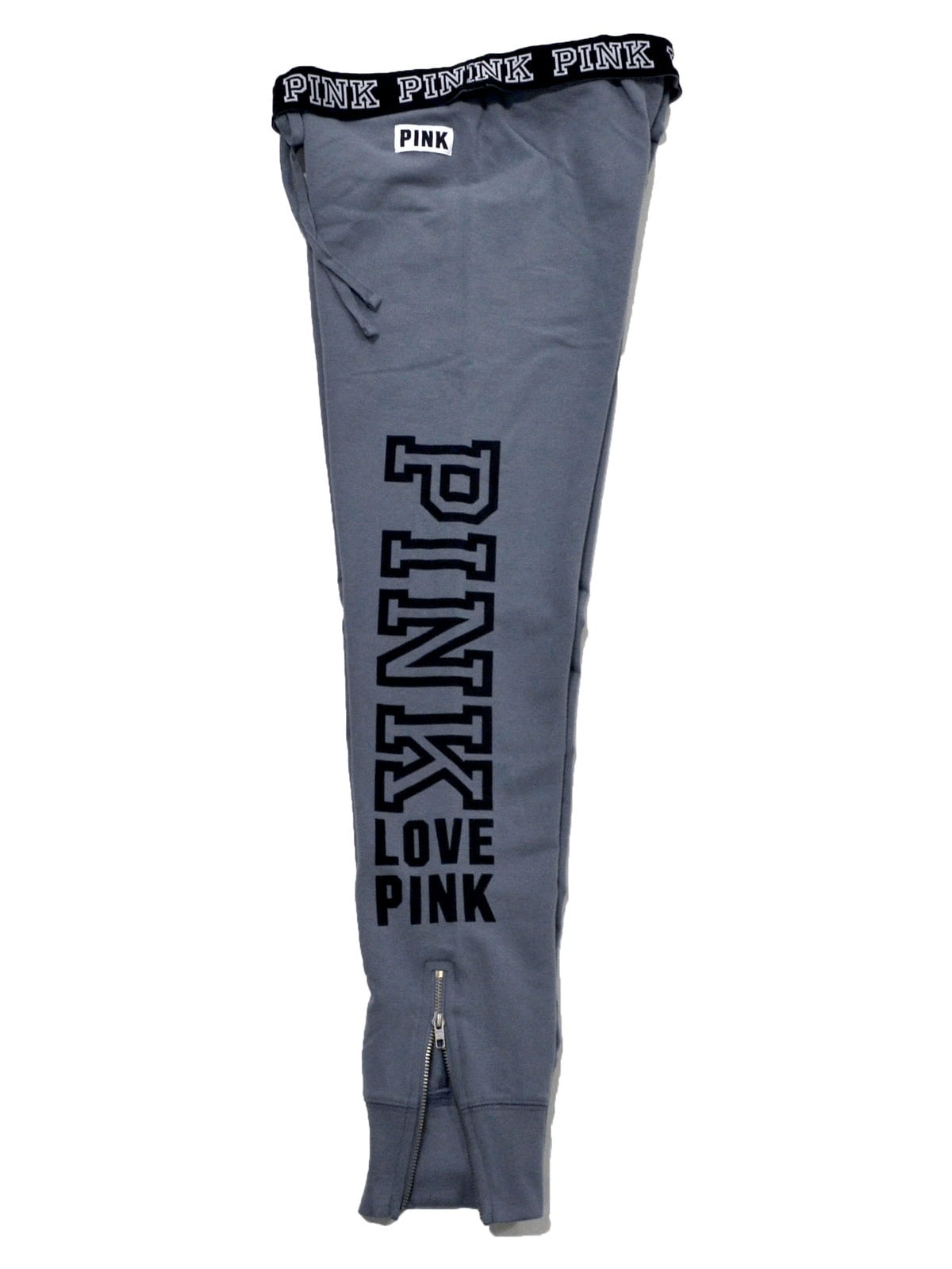 Victoria's Secret Pink Sweatpant Gym Pants (Large, Heather Grey) 