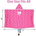 thumbnail image 5 of Pink Strawberry Hoodie Blanket for Women Adult - Christmas Birthday Gifts Ideas for Women Wife Mom Daughter Sister Her, 5 of 5
