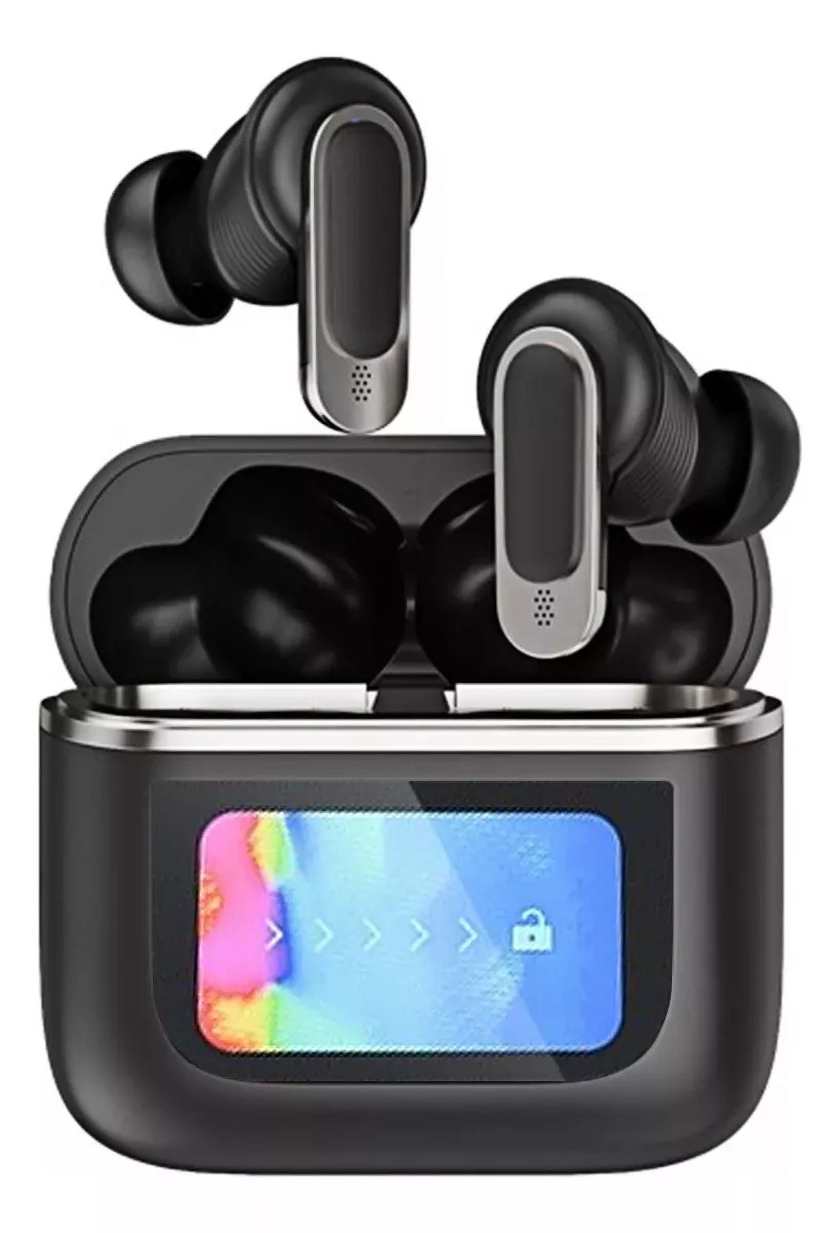 V8 Auriculares Bluetooth Anc Pantalla Táctil Lcd Inteligente