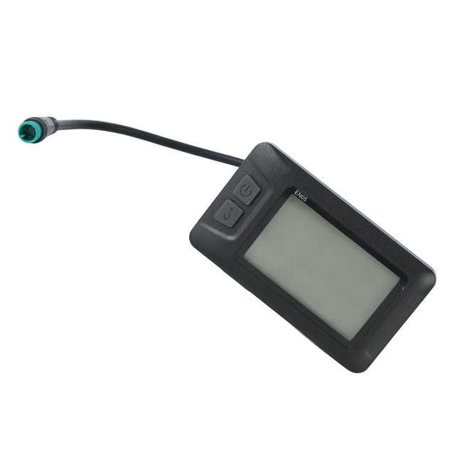 Medidor de pantalla LCD para bicicleta eléctrica, 24V 36V 48V Pantalla LCD para bicicleta eléctrica Pantalla LCD para bicicleta eléctrica Integración perfecta Jadeshay A