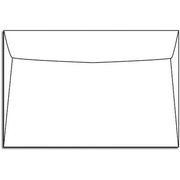Booklet Envelopes, 6" X 9" White24 Lb - 500 Envelopes