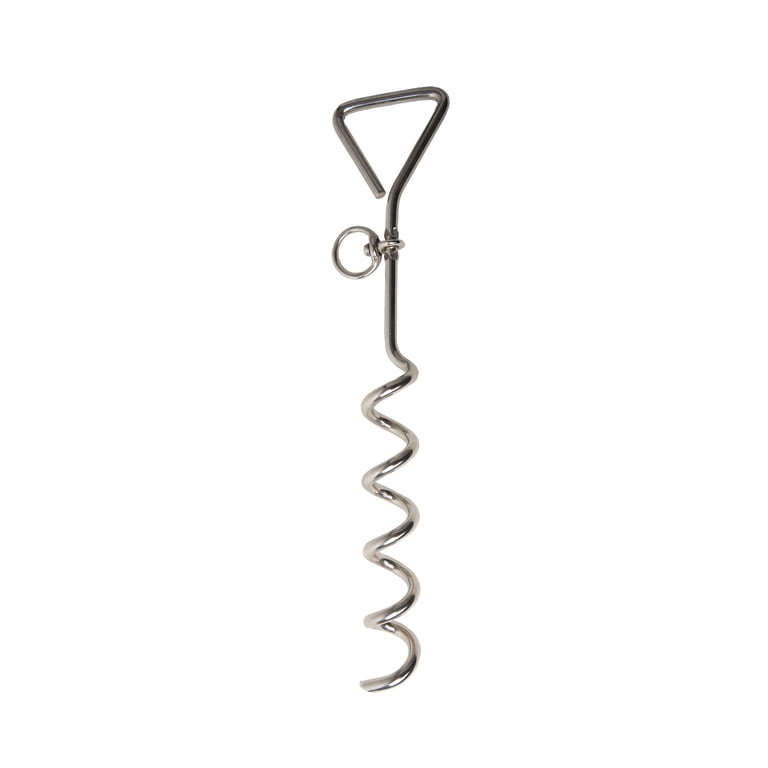 Hyper Tough Spiral Tie-Out Stake, 16 in, 120 lb Capacity photo 2