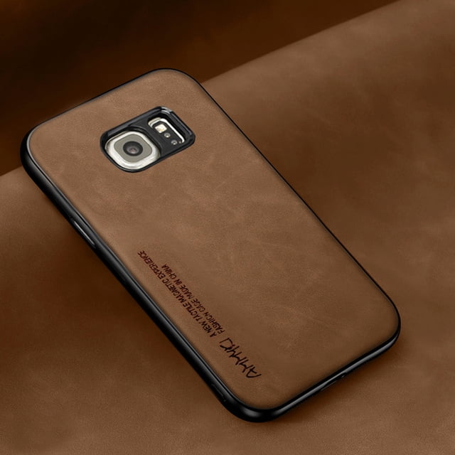 Silicone Soft TPU Case For Samsung galaxy Note 5 C7 C9 Pro S6 edge S7 edge Case leather For Samsung S6 S7 edge Plus case Brown For Samsung C7 Pro