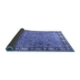 thumbnail image 2 of Ahgly Company Indoor Round Animal Blue Traditional Area Rugs, 7' Round, 2 of 4