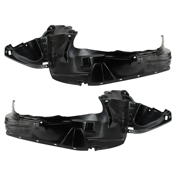 TRQ Front Inner Fender Liner Set Fits Select 2006-2012 Honda Ridgeline HO1248125 HO1249125