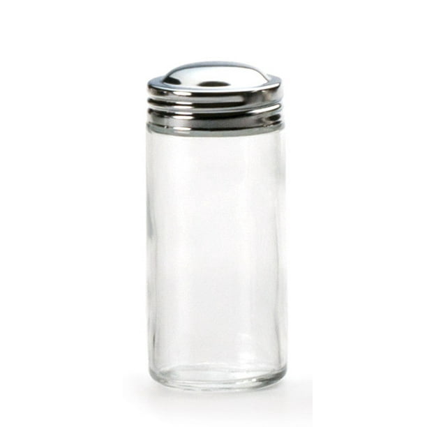 RSVP Individual Clear Glass Spice Jar