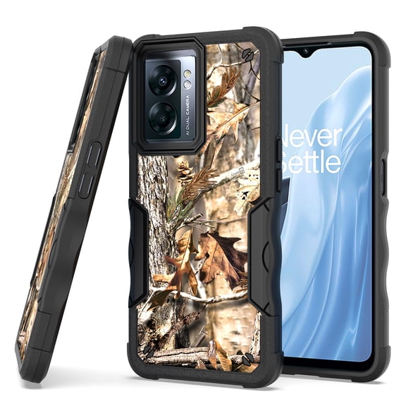 CoverON For OnePlus Nord N300 Phone Case, Military Grade Heavy Duty Rugged Cover Grip, Camouflage