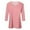 Pink, variant on EDFBUYKRS Womens Fold Over off Shoulder Top with Long Sleeves, Sizes M