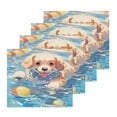 thumbnail image 2 of BZSMCE Towel Cotton Face Towel Soft Hand Towels Fashion Puppy Pool Pattern, 2 of 9