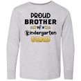 thumbnail image 3 of Inktastic Proud Brother of a Kindergarten Grad Long Sleeve Youth T-Shirt, 3 of 5