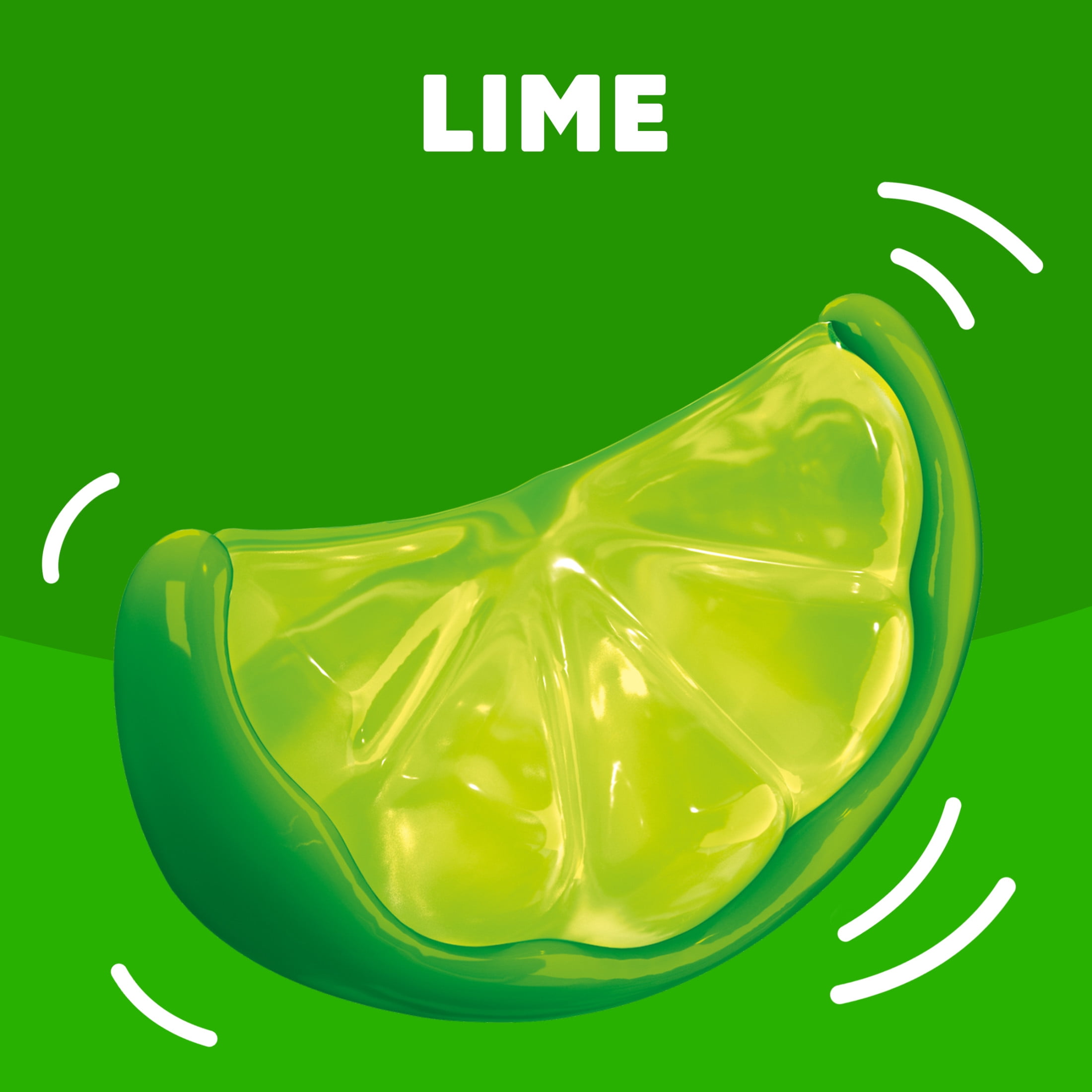 (3 pack) Jell-O Lime Gelatin Dessert Mix, Family Size, 6 oz Box
