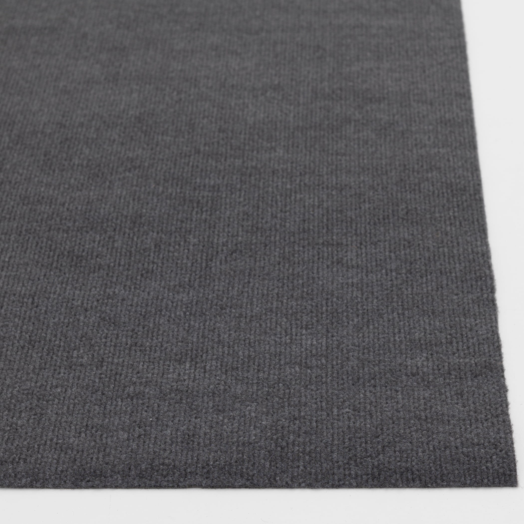 Earthkind 5' x 7' Grey Solid Print Outdoor Recycled PET Rug