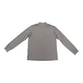 thumbnail image 2 of Sudadera Athletic Works para Caballero Medio Cierre Secado Rápido Gris Talla M, 2 of 4