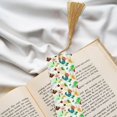 thumbnail image 6 of Kdxio Floral Vintage Print Metal Tassel Bookmarks,Perfect Gift for Art Lovers and Bookworms Metal Bookmarks for Women, 6 of 8